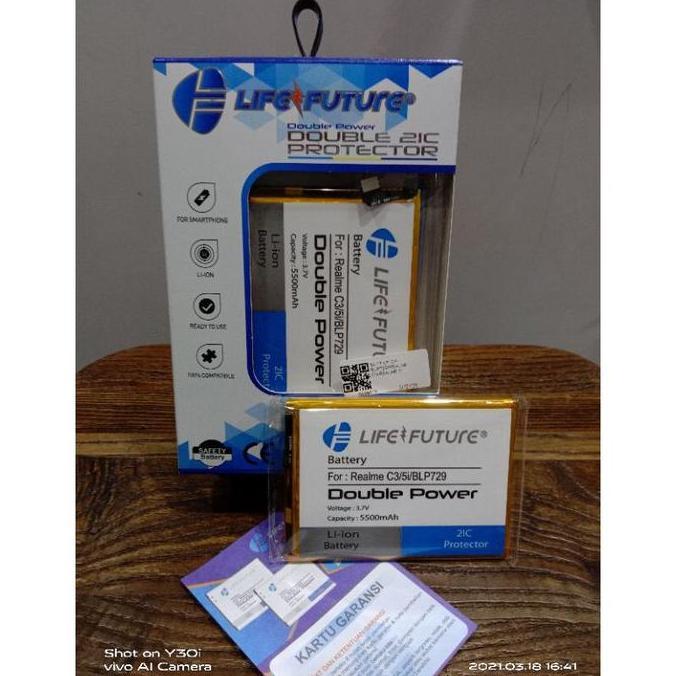 BATRE LF DOUBLE POWER REALME C3 / REALME C20 / REALME C11 / REALME 5i