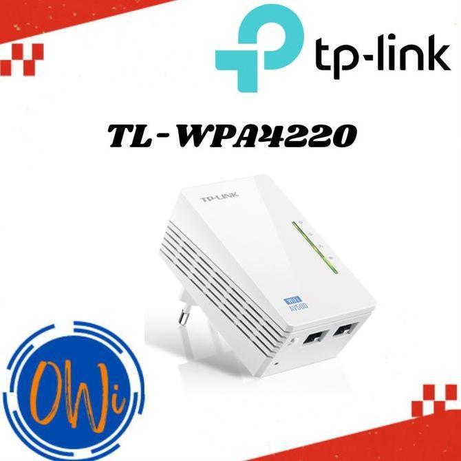 TERBARU|TERMURAH|BARU|PREMIUM|ORIGINAL|GARANSI|DISKON|PROMO TP-LINK TL-WPA4220 KIT AV600 POWERWI-FI 