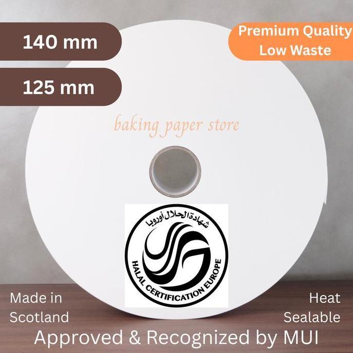 TERLARIS - EUROPEAN Heat sealable Teabag Filter Paper Roll | Kertas Filter Teh Celup dalam ROLL