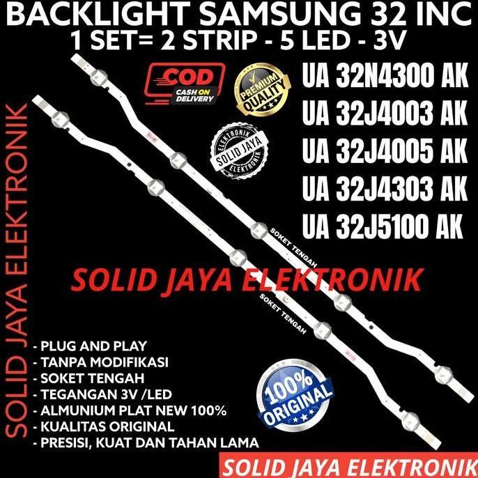 GRATIS ONGKIR - BACKLIGHT TV LED SAMSUNG 32 IN UA 32J4003 32J5100 32J5100 AK LAMPU BL