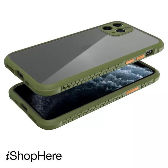 Anti Crack Clear Tread Hard Case Casing Bening iPhone X XR XS Max