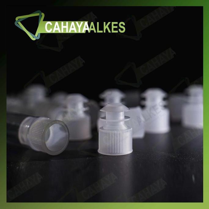 Isi 500 Tutup Tabung Reaksi Plastik 12x75mm & 13x75mm Lentur PP