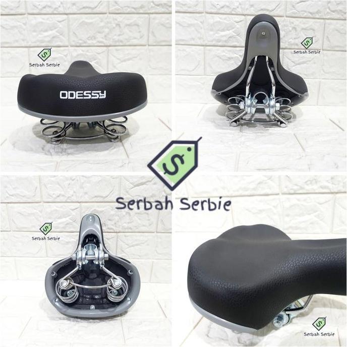 Promo Sadel Jok Per Ganda Sepeda Saddle Peer Tempat Duduk Lebar Super Empuk Bmx Mtb Lipat Mini Anak 