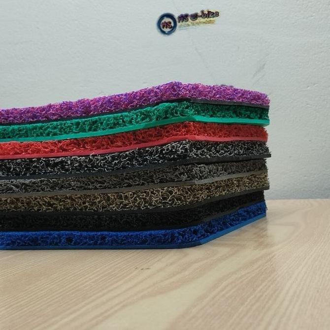 Promo Karpet Sepeda Listrik Exotic & Goda Polos Abu Outdoor Cod