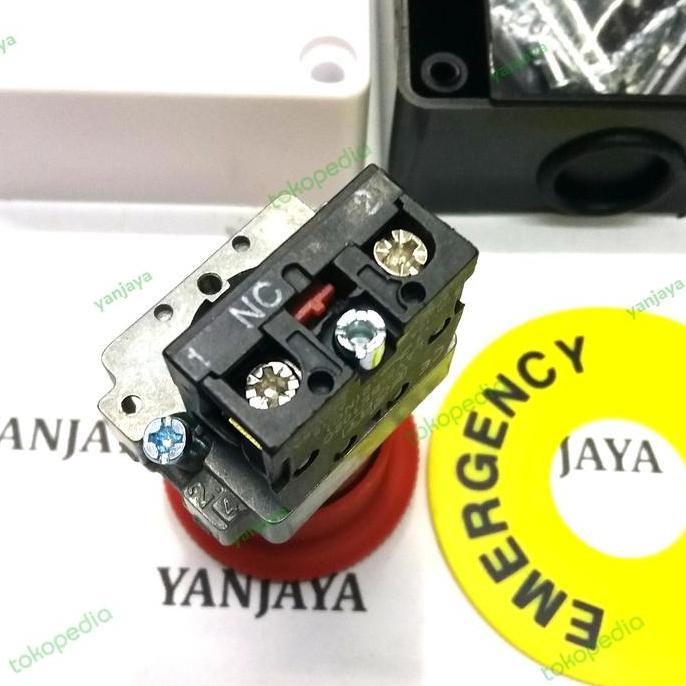 Trikup- Emergency Push Button + Box/Emergency Stop Push Button Set