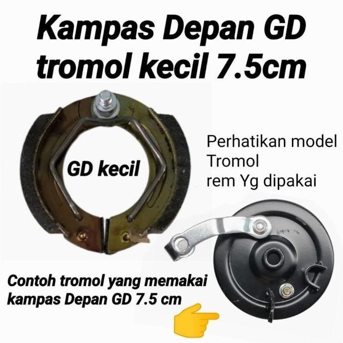 Promo Brake Pad Kampas Rem Sepeda Listrik Depan&Belakang Universal&Belakang Gd Cakram Outdoor Cod