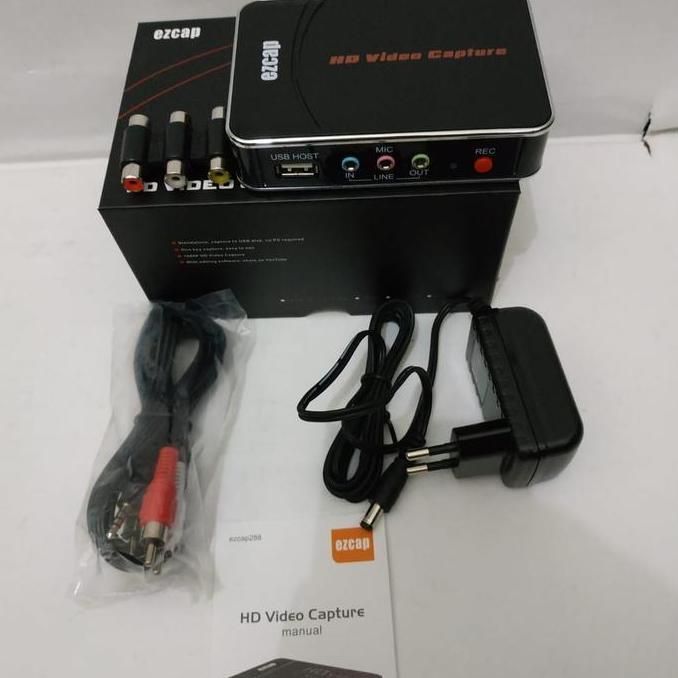 TERBARU - Ezcap 280 HD VIDEO CAPTURE - HDMI Recorder With MIC Input - NON PC