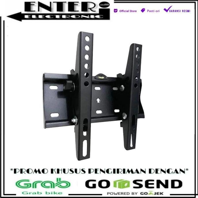 BERKUALITAS - BRACKET LED TV 24 40 - BRACKET TV LED 24 UP TO 40 INCH