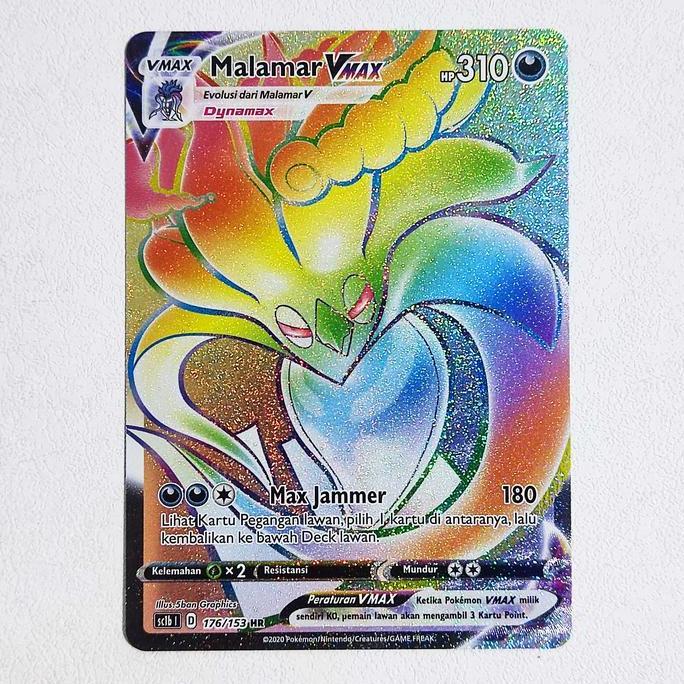 Malamar VMAX HR 176/153 SC1b Kartu Pokemon Indonesia