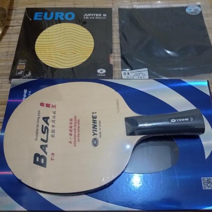 TERBARU - PAKET BET TENIS MEJA YINHE T9 ORIGINAL