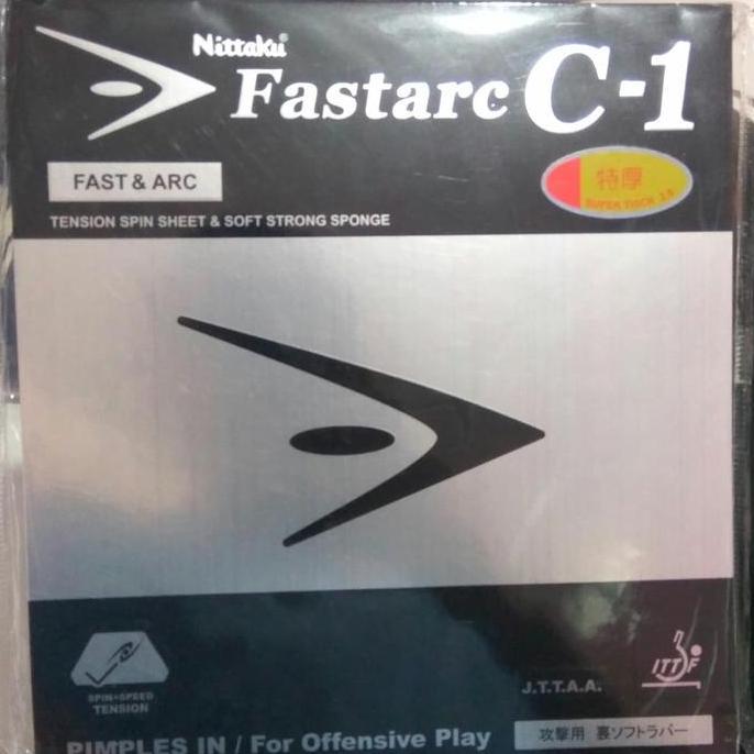 TERBARU - KARET TENIS MEJA NITTAKU FASTARC C1 ORIGINAL