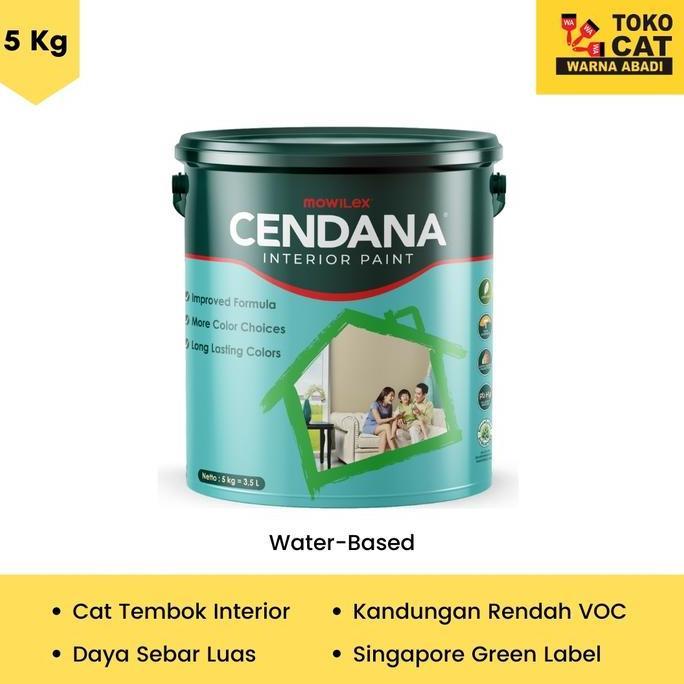 Cat Tembok Cendana Mowilex 5 Kg Terbaru !!!