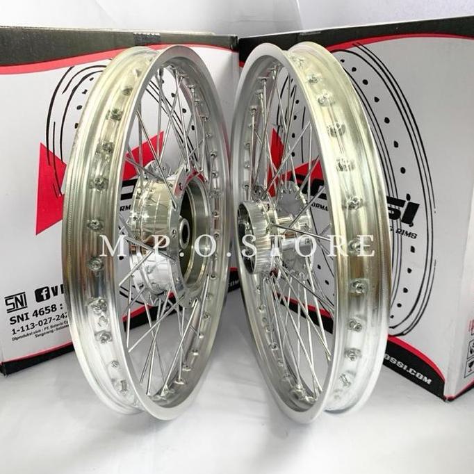 VELG VROSSI RING 17 BEAT VARIO SCOOPY GENIO MIO MIOM3 SEPASANG DEPAN BELAKANG Motorcycle