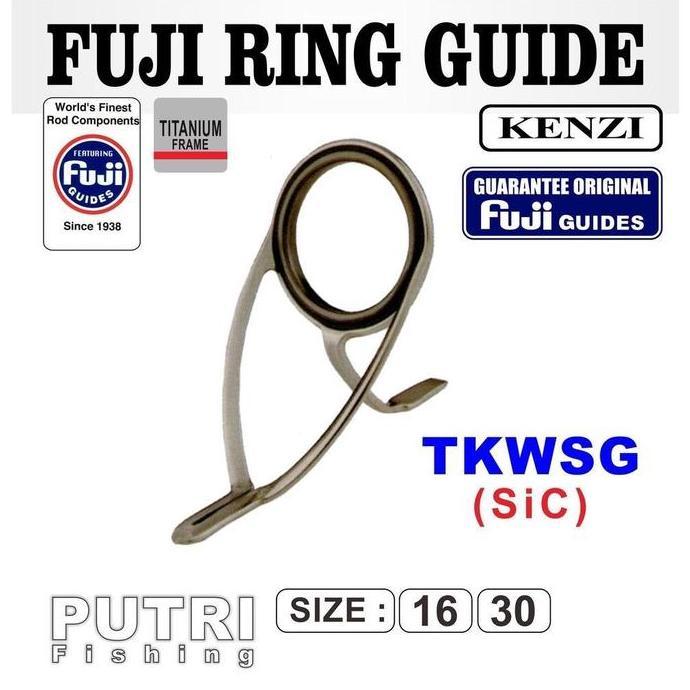 HARGA DISC - MARIT FUJI RING GUIDE TKWSG SiC joran pancing