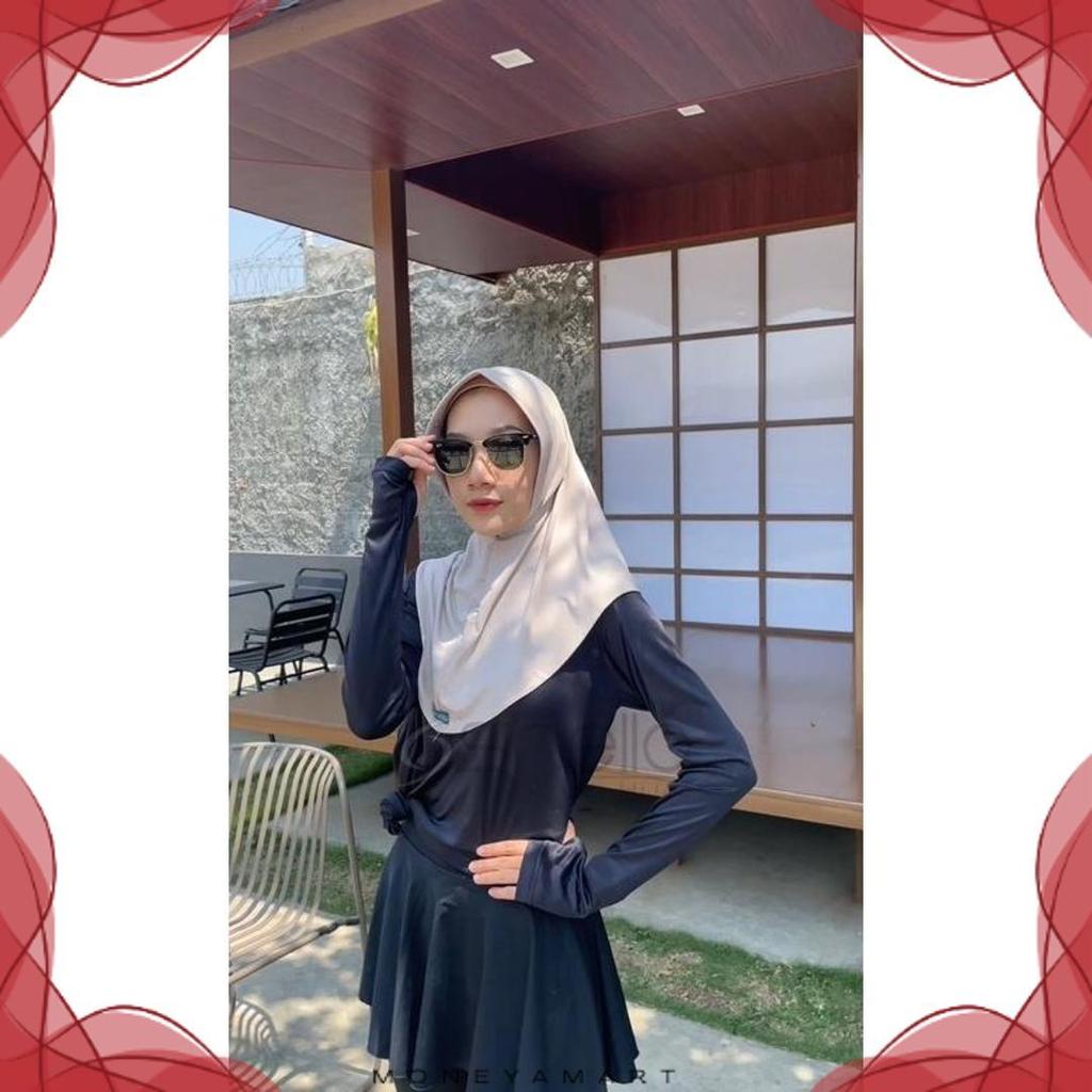 Shella Hijab - Bergo Sport Original Shella //Kerudung Olahraga Jersey Zoya