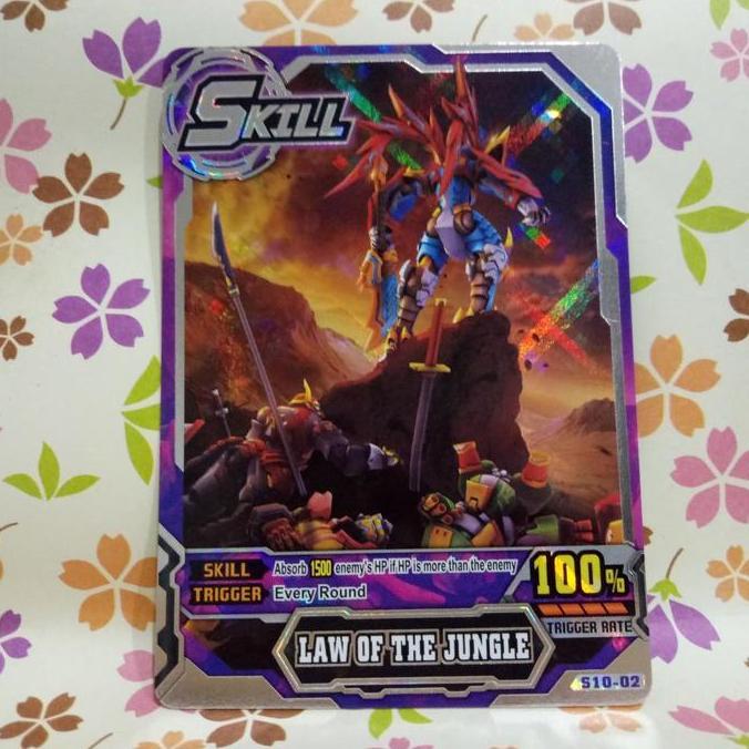 hero of robots skill silver law of the jungle ( azure ) ngv4