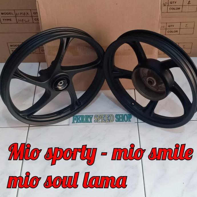Velg Racing V Rossi mio sporty Mio Smile Mio soul Fino / Pelek V Rossi Venom Macho  140-14 & 160-14 