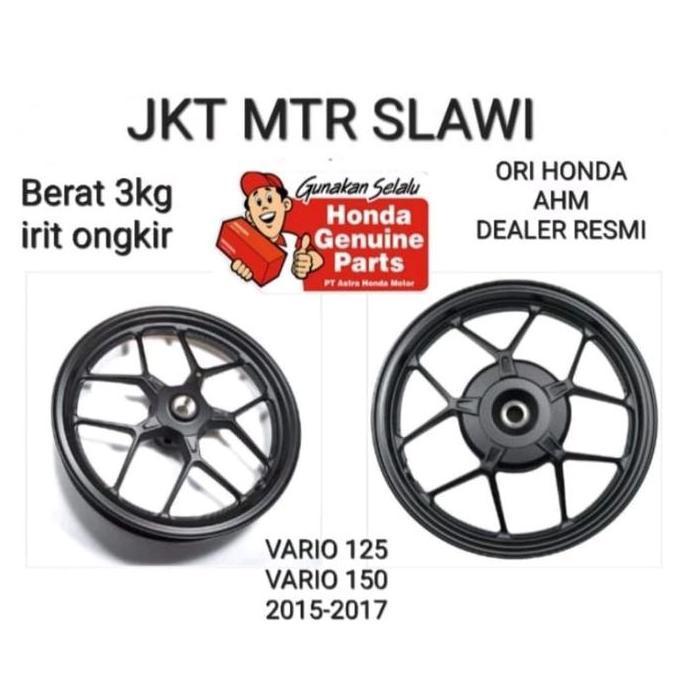 44601-K59-A11 Velg atau pelek depan, belakang vario 150 vario 125 fi led ori AHM Honda