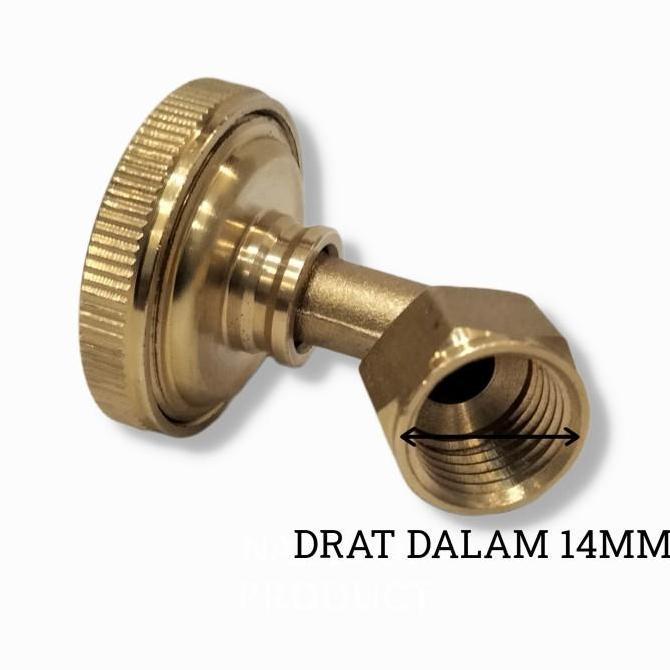 NOZZLE BENGKOK 7 LUBANG SPRAYER EMBUN NOZLE KUNINGAN SPUYER MISTING