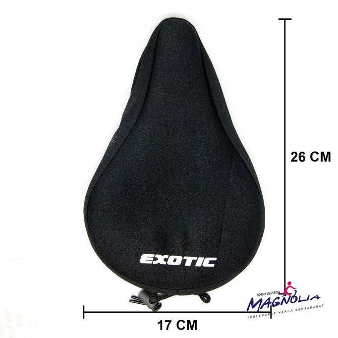 Promo Sarung Jok Sepeda Cover Sadel Gel Sepeda MTB Gunung Exotic Diskon