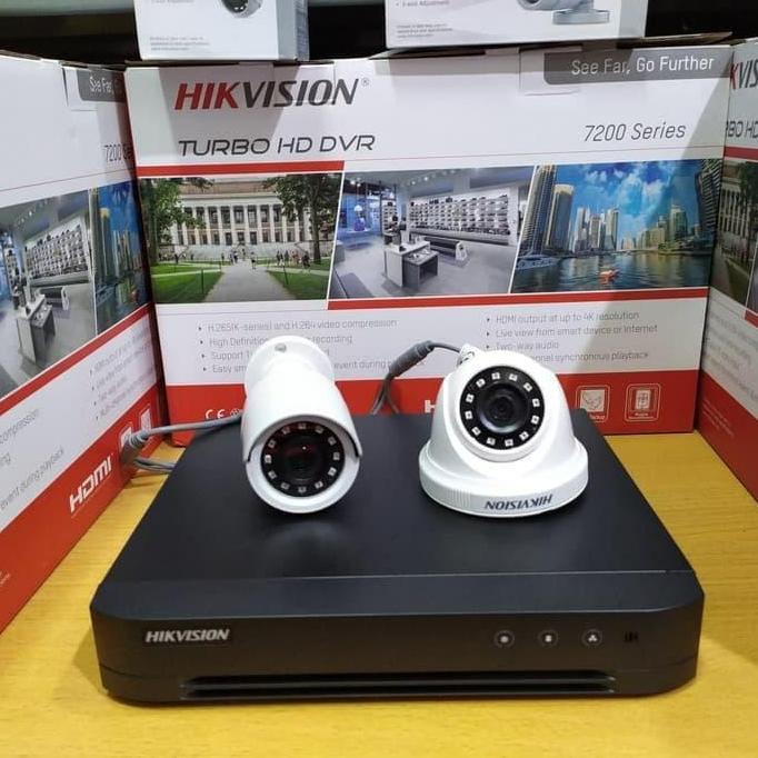 NEW Paket CCTV Hikvision 2 Kamera CCTV Hikvision 2 MP Garansi 2 Thn