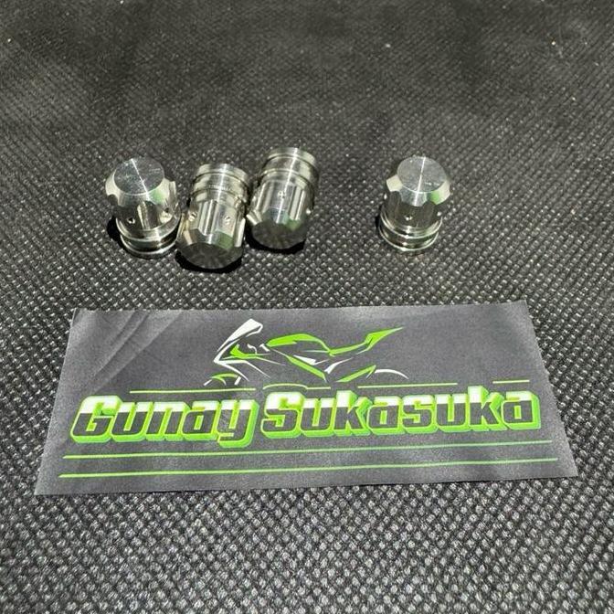 Tutup Pentil Ban Titanium Ninja R SS RR ZX New RR