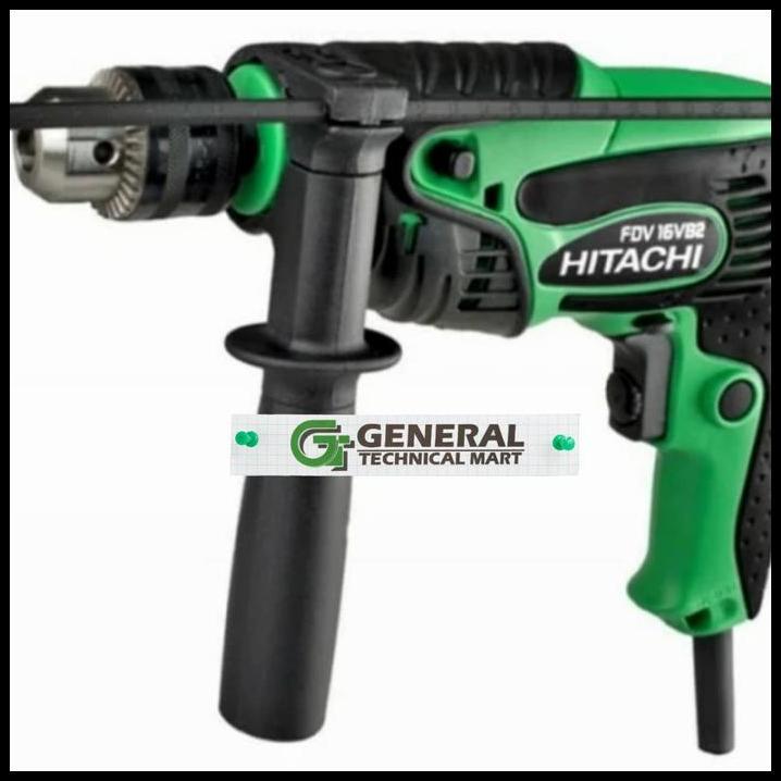 TERLARIS MESIN BOR TEMBOK HAMMER DRILL 16MM FDV16VB2 HITACHI ORIGINAL 