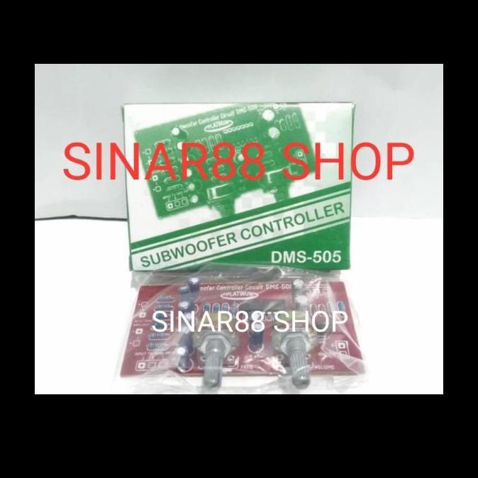 KIT PRE AMP SUBWOOFER CONTROLER CONTROLLER DMS 505 PLT PREAMP