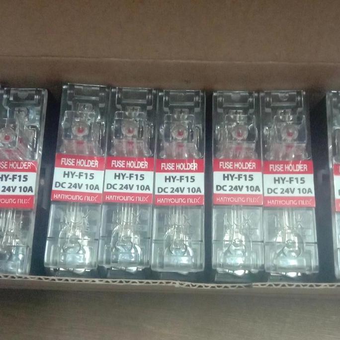 Ready stock Fuse Holder HY F15-1D Hanyoung Nux