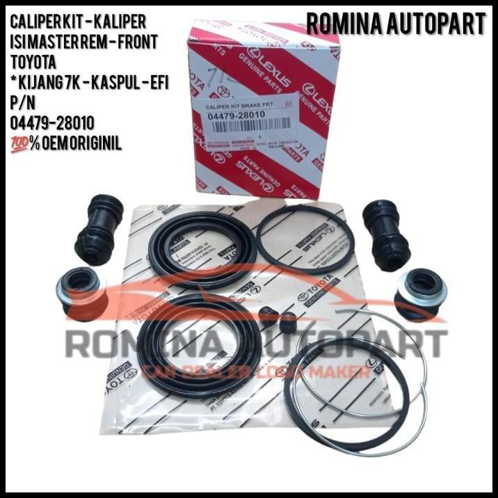 HOT DEAL CALIPER - KALIPER KIT SEAL REM DEPAN TOYOTA KIJANG 7K KAPSUL EFI ORIGINAL BERGARANSI 1SET A
