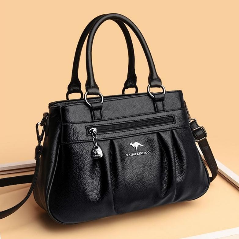 Termurah Tas Wanita Kekinian Tas Selempang Bahu Tiga Ruang Top Handle  Wanita Berkualitas Tas Tangan