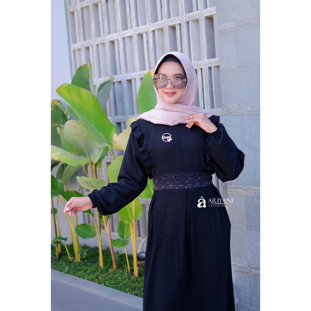 COD gamis MAULIDA cringkle airflow ld115cm pb135cm