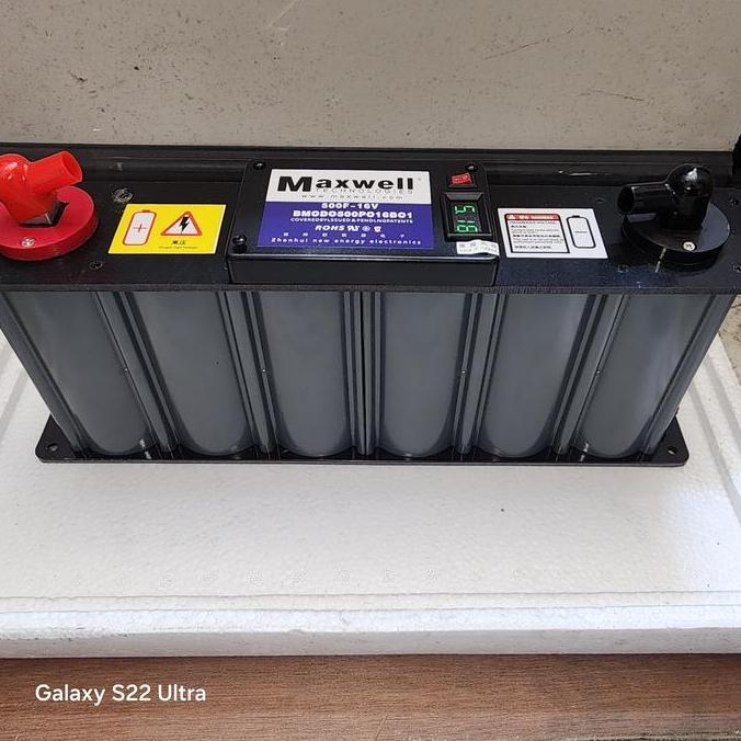 Capasitor Bank Maxwell Usa 500Farad 16Volt Dc