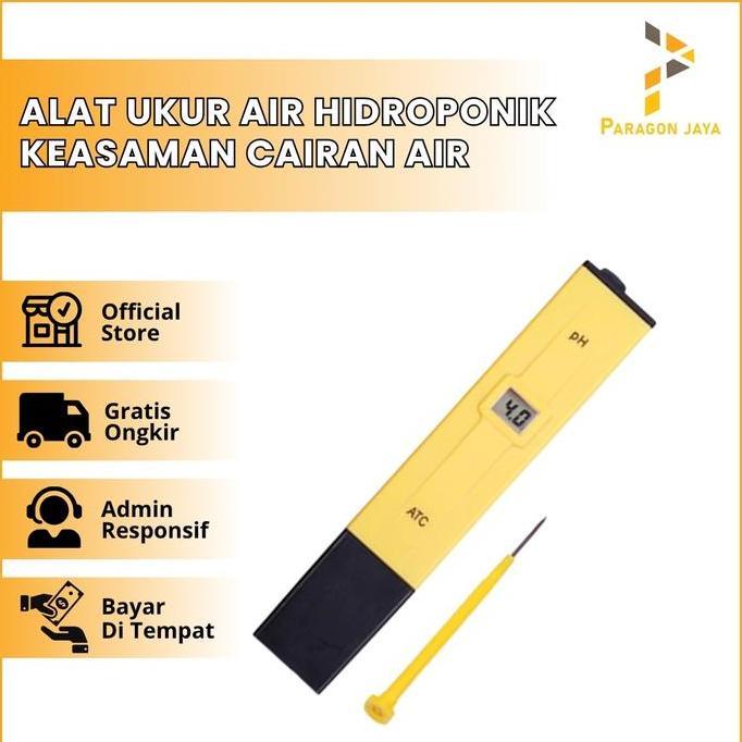 VERNIZCO Alat Ukur PH Meter Digital Water Quality Control & Hidroponik PH-009