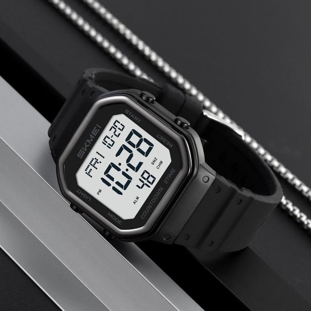 Jam pria Skmei 2439 segi digital free carton box skmei