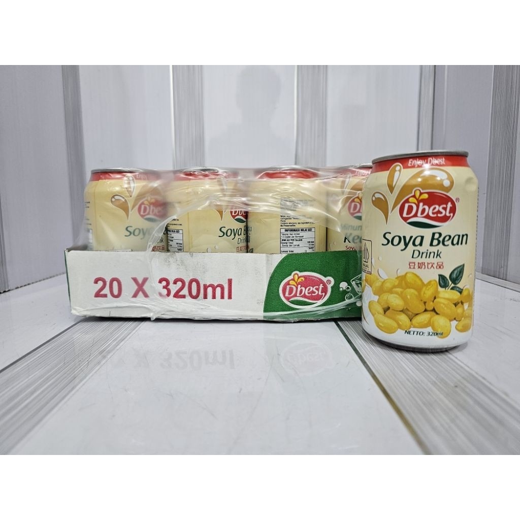 DBEST SOYA KALENG DUS 20 X 320ML