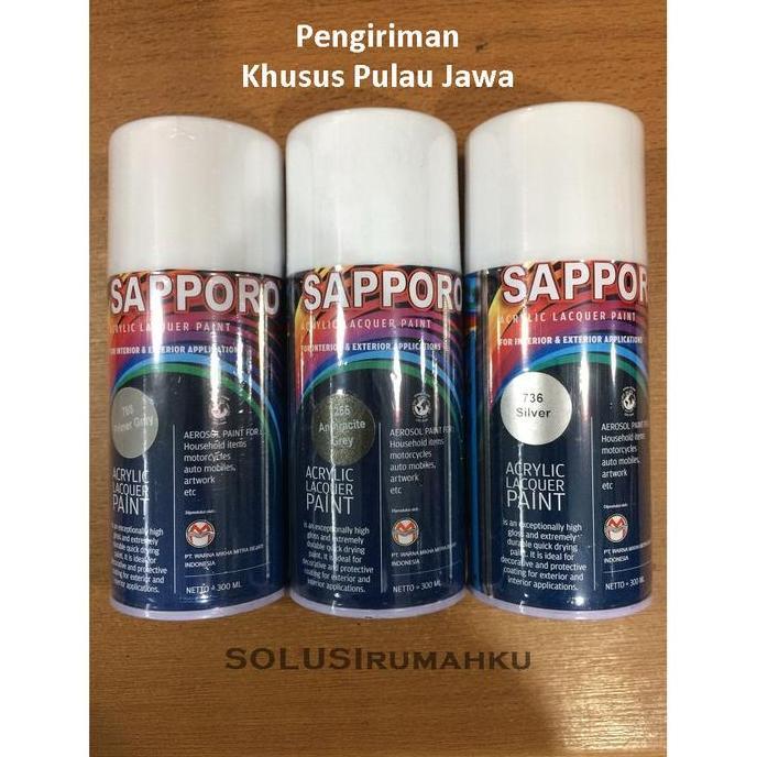 (HM) CAT SEMPROT SAPPORO SPRAY ABU GREY SILVER / PYLOX PILOX