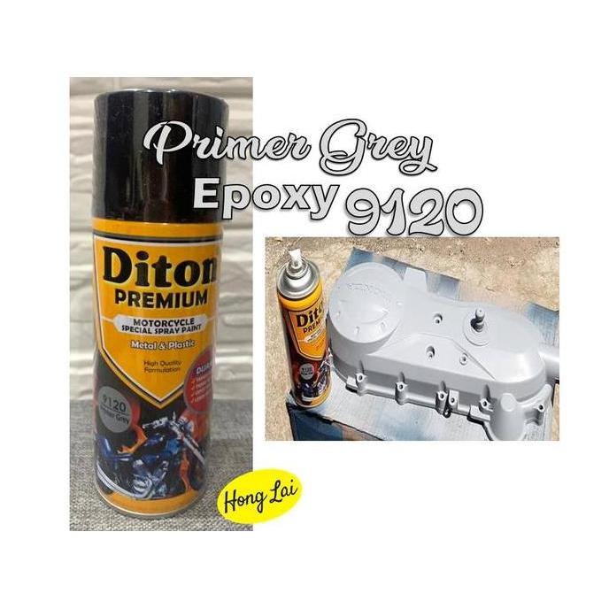 (HM) DITON PREMIUM CAT DASAR 9120 PRIMER GREY dasaran EPOXY POXY 400CC