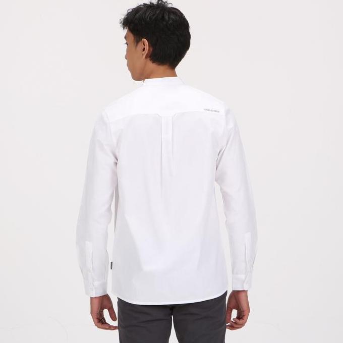 VOLCOM MLH REIN LONG SLEEVE SHIRT WHITE