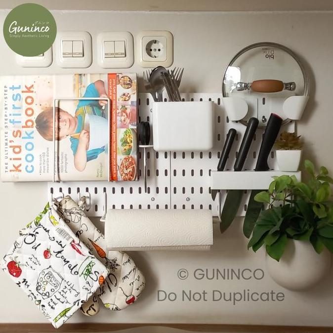 HOT DEAL - GUNINCO Pegboard Paket Wall Organizer Dekorasi Dinding Tempel / Paket Pegboard tempel Org