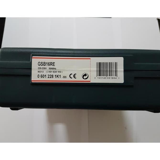 Grosir Bosch Mesin Bor Tangan Listrik Gsb 16 Re 750Watt 13Mm Impact Drill