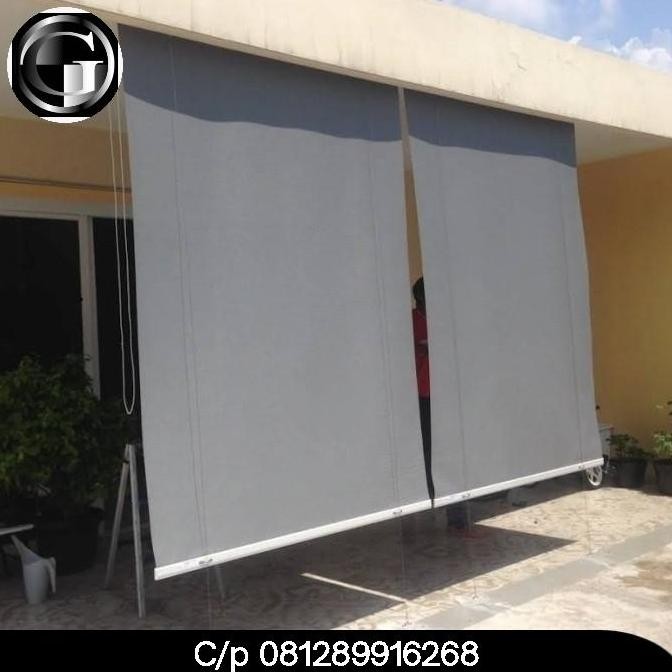 krey outdoor untuk tampias hujan dan sinar matahari