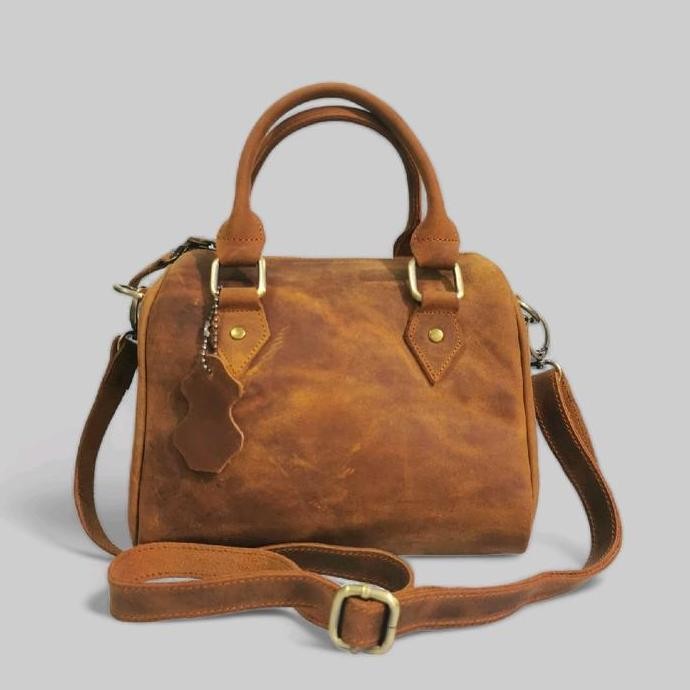 Tas Selempang Wanita Speedy Mini Crazy Horse