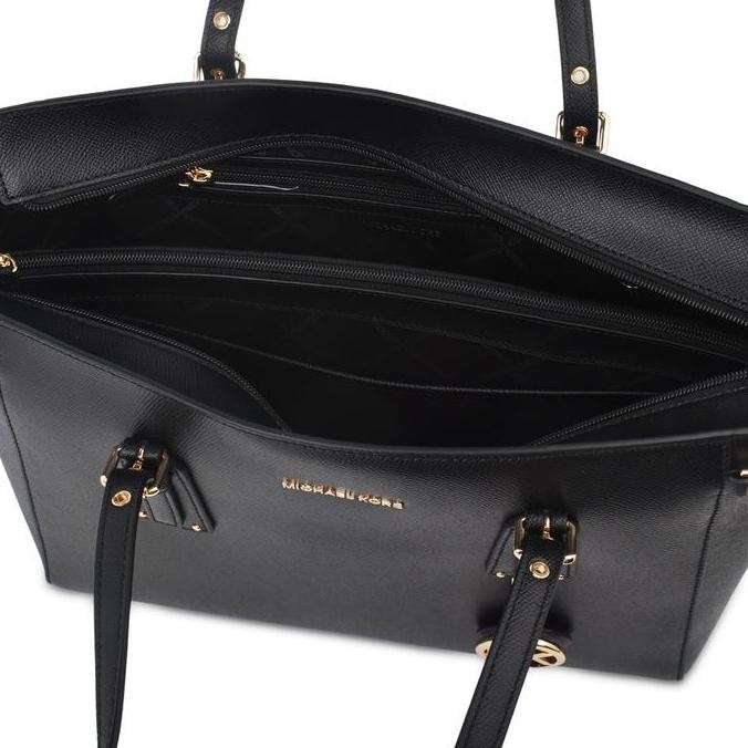 Bonsoir Voyager Medium Tote Bag Crossgrain Leather