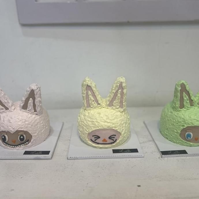 Cake labubu kue ultah kekinian korean cake viral kue labubu boneka labubu cake coklat kue ultah anak