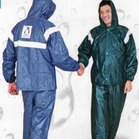 Promo Jas Hujan Penguin Jacket Celana Exclusive Xl - Jas Hujan Stelan - Jas Hujan Pinguin Murah Cod