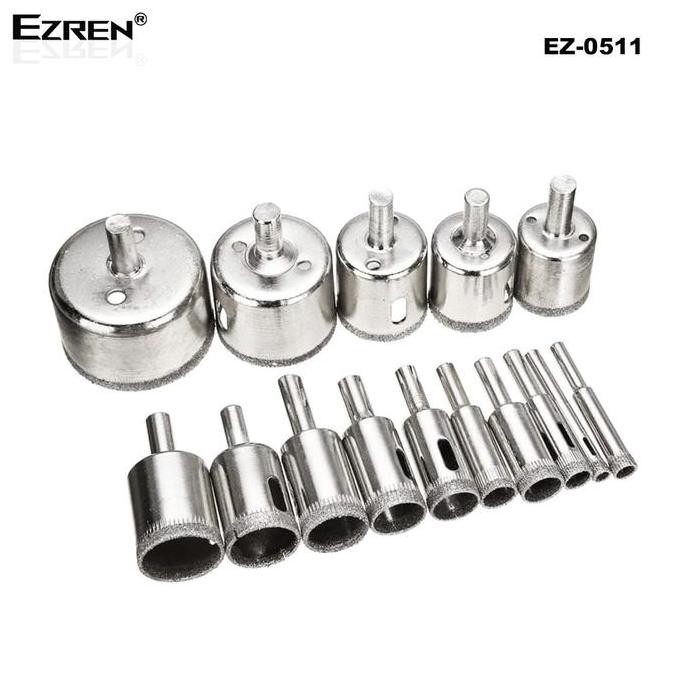 Ezren EZ-0511 Holesaw Mata Bor Bulat Pelubang Kaca Pembolong Keramik