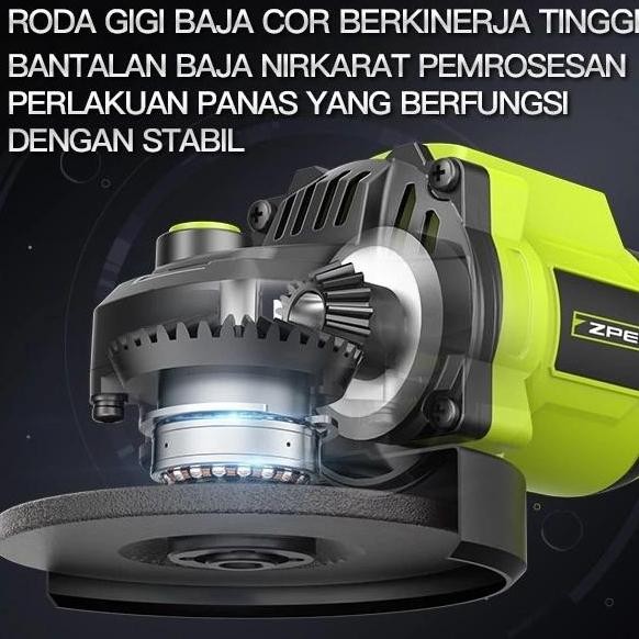 CodZper 9888Vf Penggiling Baterai Tanpa Kabel Penggiling Sudut Penggiling Manual Murah Zp036