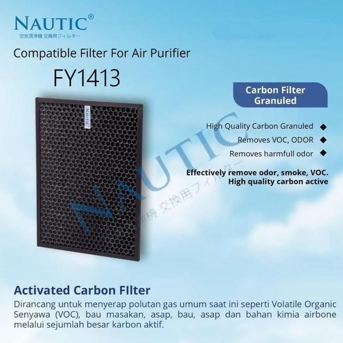 Filter Air Purifier Philips Ac1215 Ac2729 Filter Fy1410/Fy1413