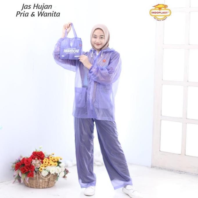 Promo [Anugrah Popok] Jas Hujan//Jas Hujan Jaket Celana//Jas Hujan Harmoni Indoplast Cod
